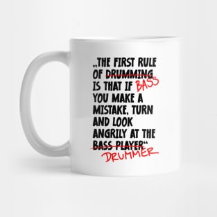 The First Rule Of Bass Player Mug